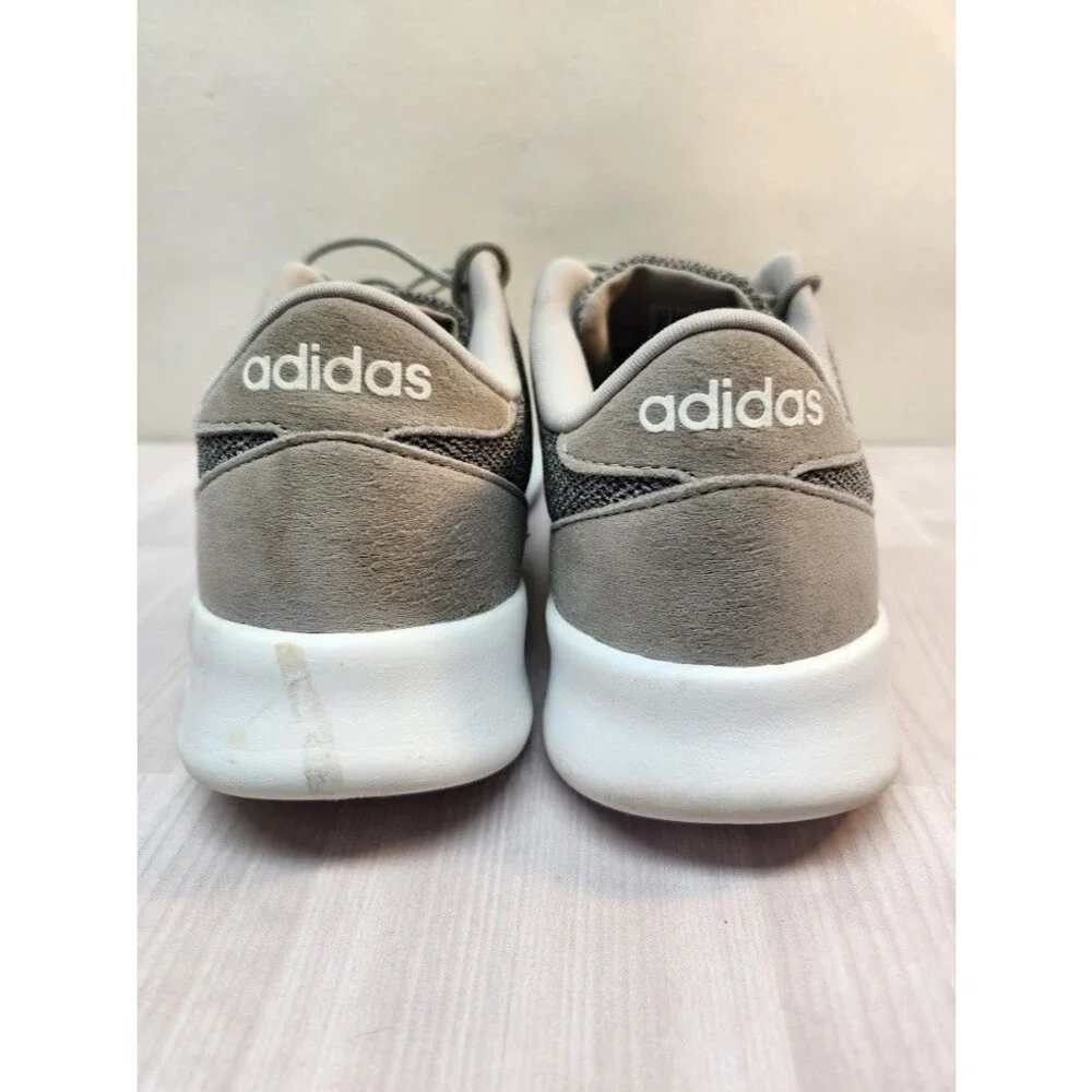 Adidas Cloudfoam QT Racer Shoes Women’s Size 9 Gray FX 3427 lightweight Mesh
